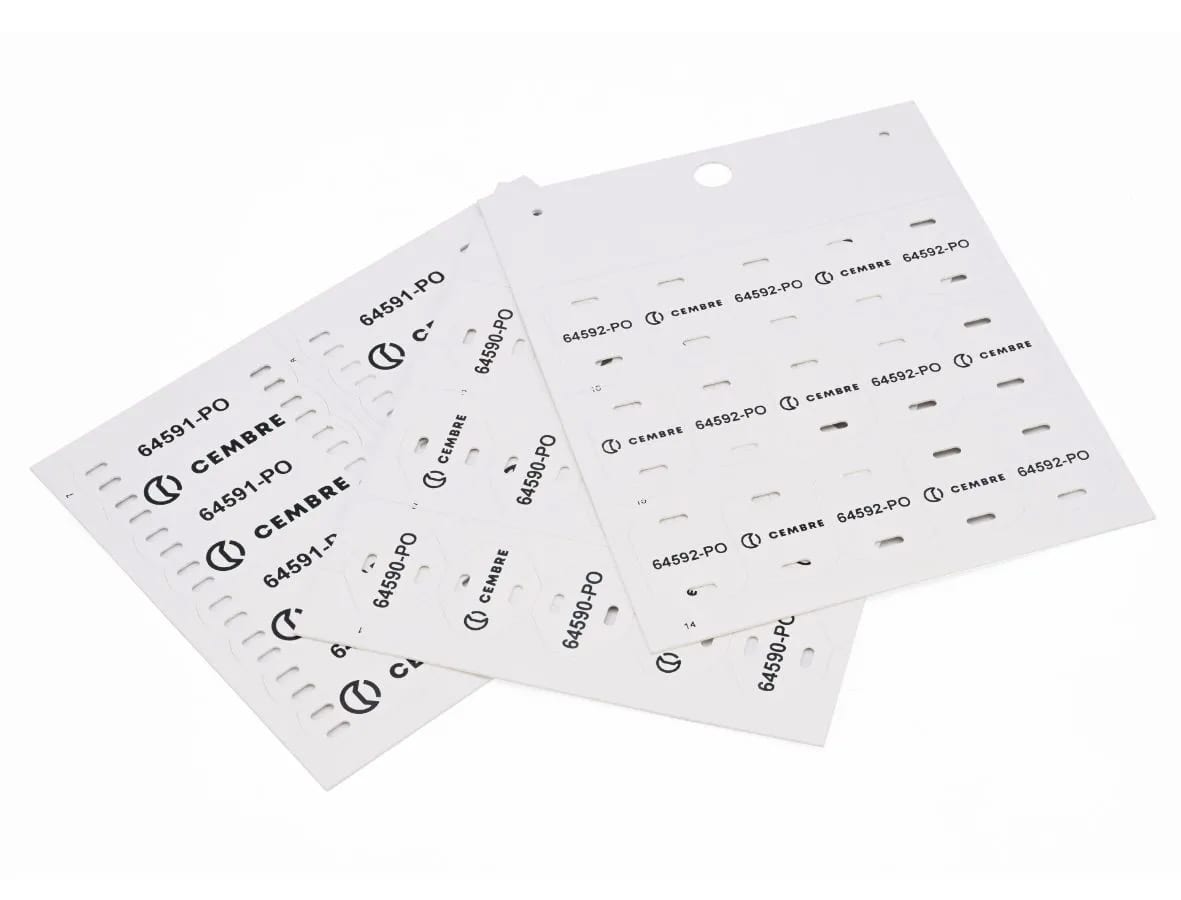 CEMBRE SPA - CEM64590-PO TARG. MG-ETF 64590-PO (22X26 WH)