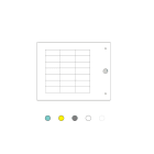 CEMBRE SPA - CEM71008-HF TARG MG-PLC GRIGIO MET. HF 12,7X31 SIEME