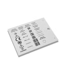 CEMBRE SPA - CEM47016 TARGH.MG-TAP NERO 8,2X27 PORTA-TARGHE TE