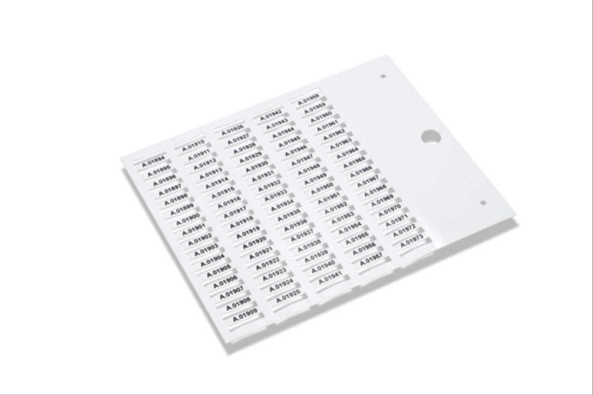 CEMBRE SPA CEM42040B-HF TARGHET.MG-TPMF GIALLA 4X10MM HALOGEN FR