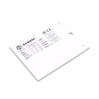 CEMBRE SPA - CEM88204 TARGHE QUADRO ADESIVE, PREFUSTELLATE, IN PVC RIGIDO