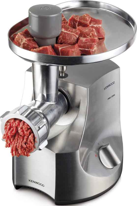 Kenwood - KEN0W21910022 Fleischwolf Gr.10,2000W,3Scheiben,silber