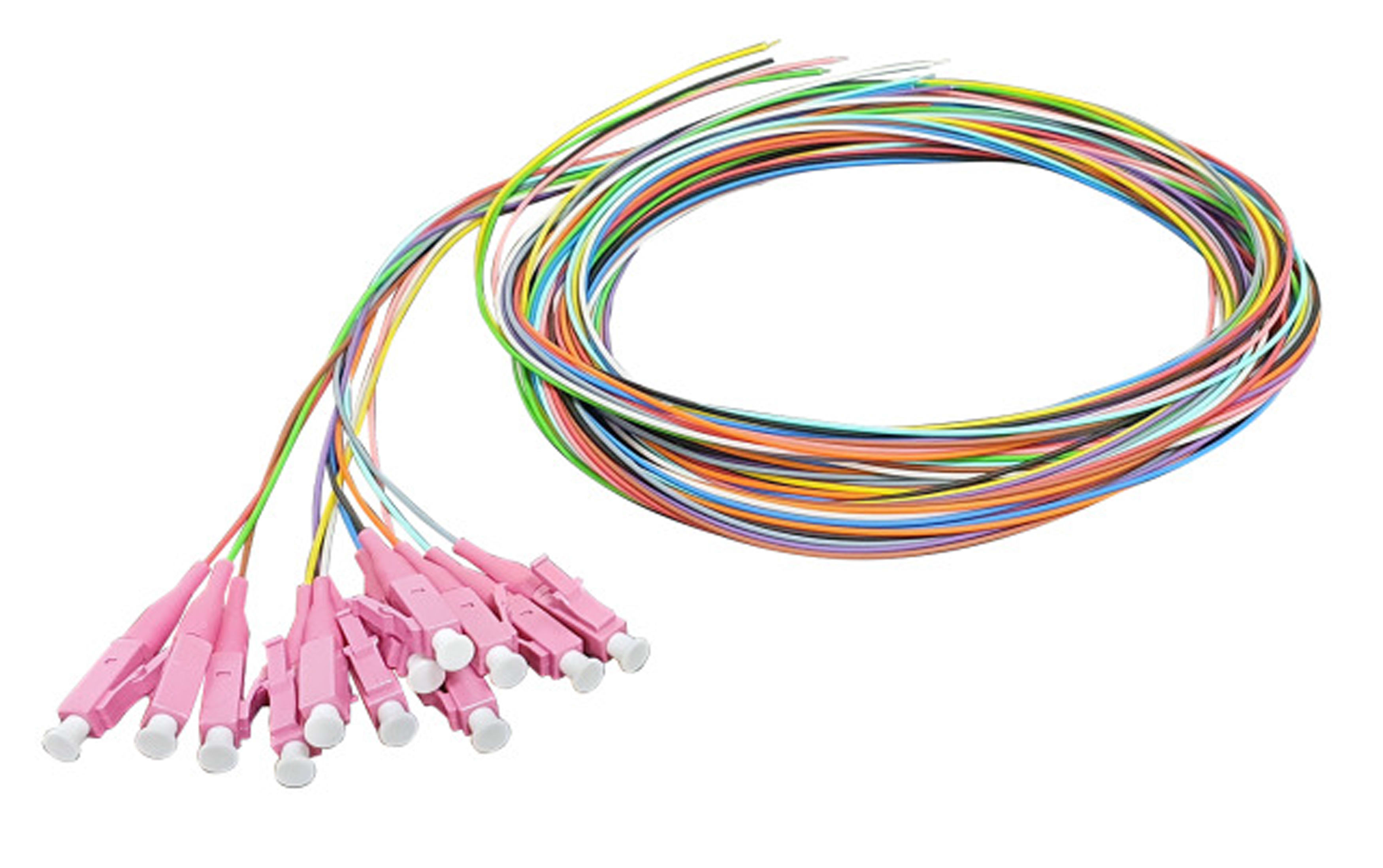 MICRO TEK SRL MIKO3483.2 KIT PIG TAIL OM4 TIPO LC DA 2M COLORATI