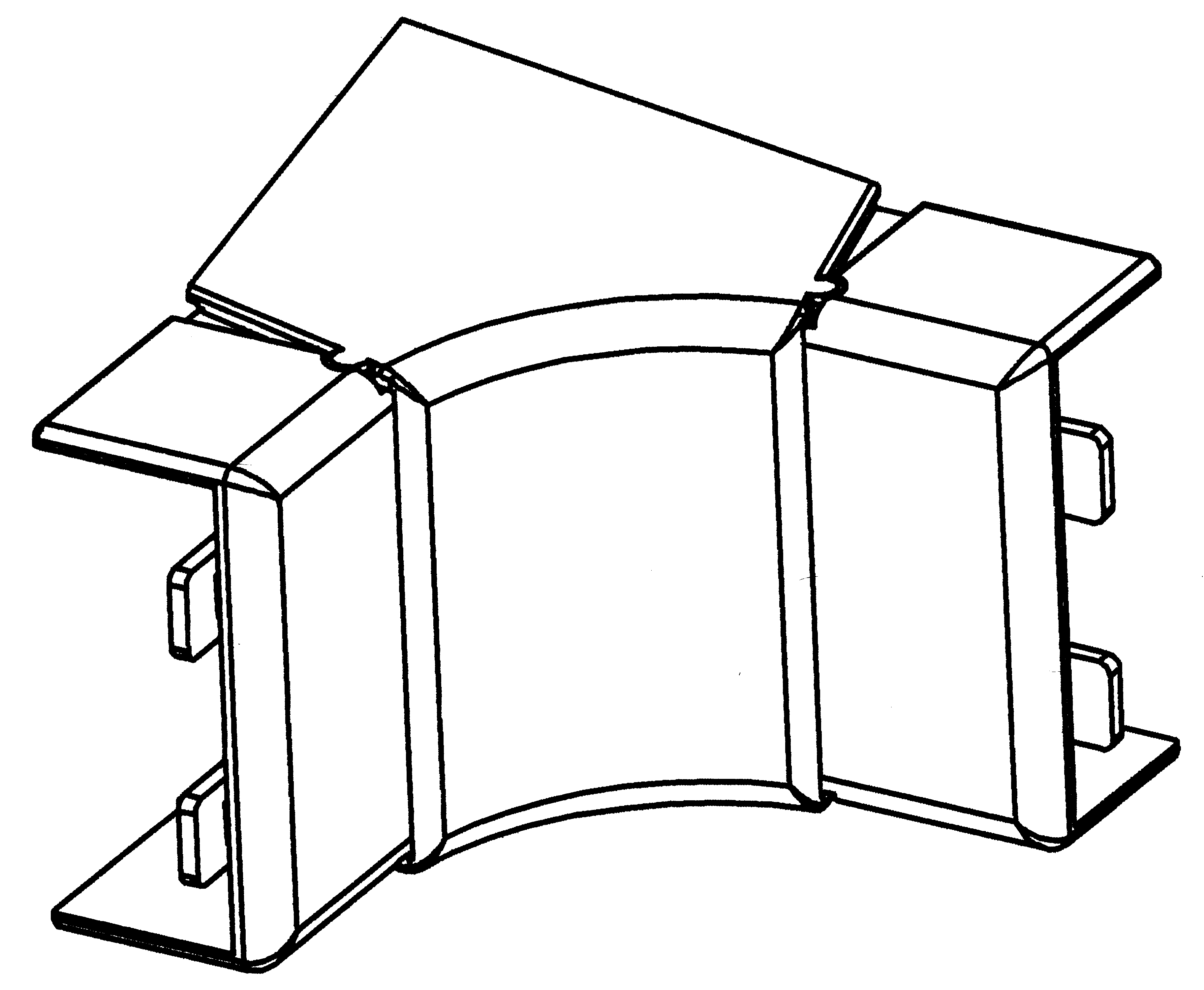 CANALPLAST - CANMINI31IVBEU ANG.INT.VAR.40X16 BIA 9010