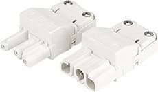 PERFORMANCE IN LIGHT - PRI14466420 KIT connessione intermedia angolare 3 poli MINI LED (solo per MINI LED/FC, cavo non compreso)