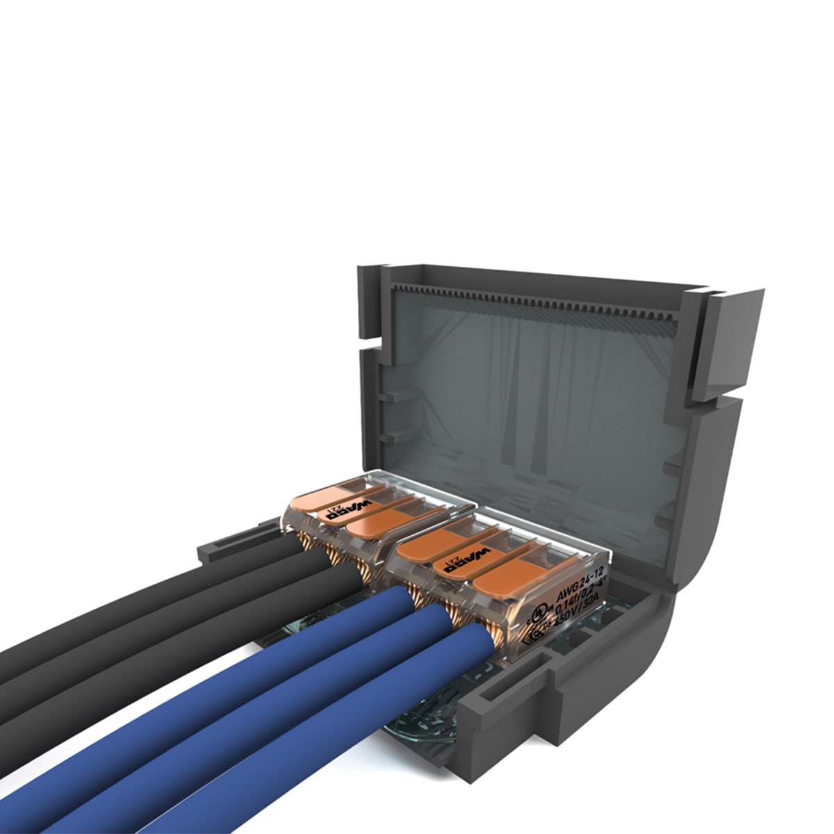 ETELEC ITALIA SPA ETLMJBF323 BOX IN GEL SHELLBOX FLAT 323 + CONNETTOR