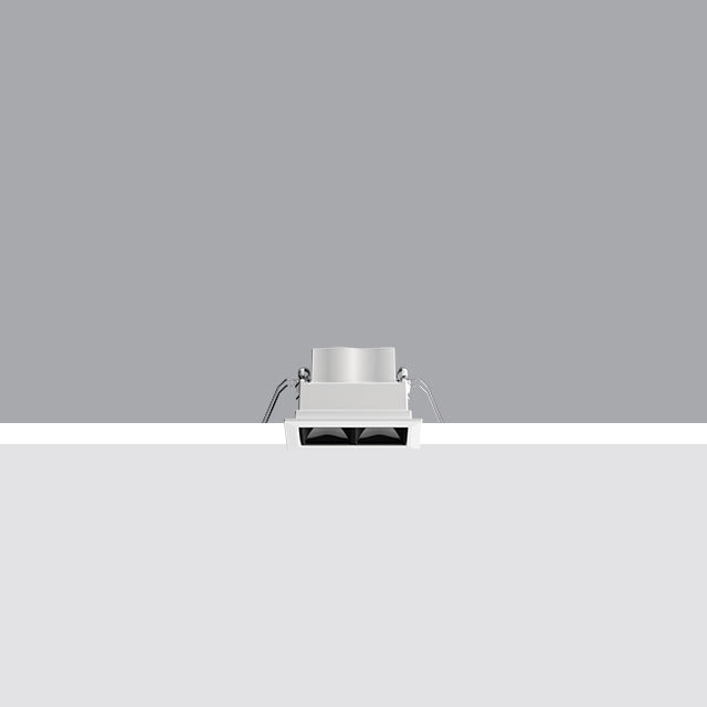 IGUZZINI ILLUMINAZI - IGZ3.MK47.701.0 INC.LASER BLADE FRAME 2 LED NEUT.WHIT.FL