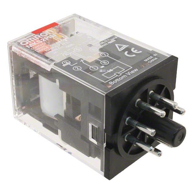 OMRON OMRMKS2PINAC24-2403 RELE-2SPDT10A/250VOCTALPULSPROVLED