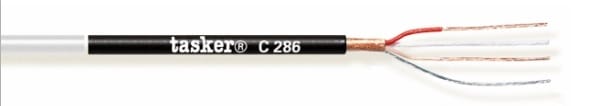 MILAN SRL MLNC286 2X0,22CAVO MICROFONICO BILANCIATO