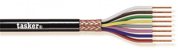 MILAN SRL MLNC 3025 CPR 3X0,25CAVO SCHERMATO A TRECCIA - CERTIFI