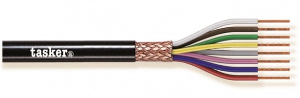 MILAN SRL MLNC 3050 CPR 3X0,50CAVO SCHERMATO A TRECCIA - CERTIFI