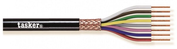 MILAN SRL MLNC 5035 CPR 5X0,35CAVO SCHERMATO A TRECCIA - CERTIFI