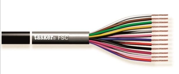 MILAN SRL - MLNFSC 3022 3x0,22Cavo Inguainato Flessibile