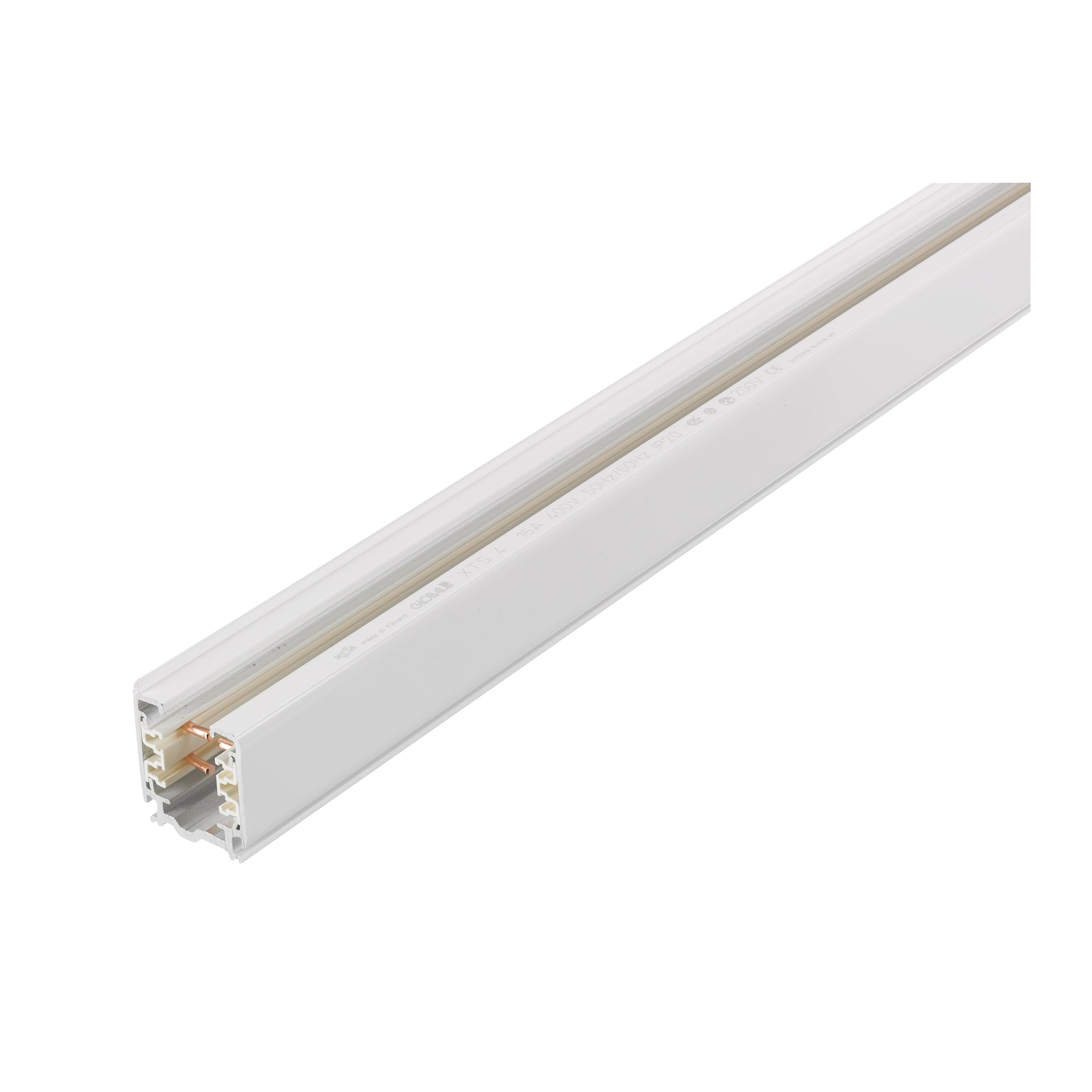METALMEK ILLUMINAZIO MMKXTS4300-3 BINARIO TRIFASE - L3000 - BI (RAL 9010)