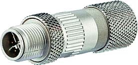 Metz - MEZMNF881A315-0001 M12 Stecker IP67 gerade Cat.6Ageschirmt,