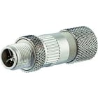 Metz - MEZMNF881A315-0001 M12 Stecker IP67 gerade Cat.6Ageschirmt,