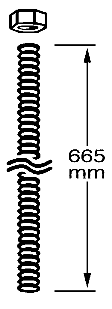 CANALPLAST - CANMOBF665 BARRA 975fil.8x665mm