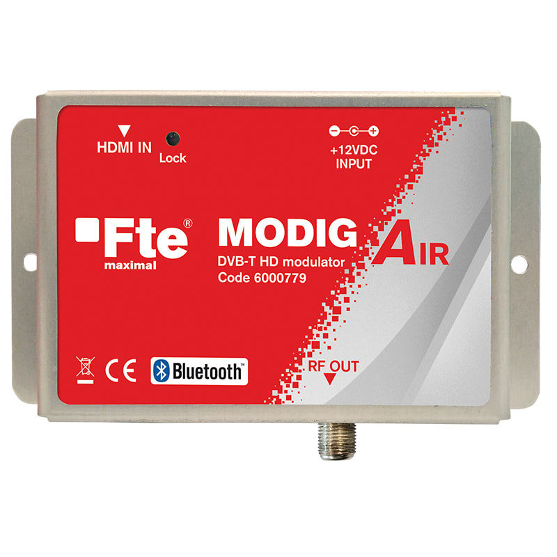 FTE MAXIMAL ITALIA S FTEMODIGAIR MODIGAIR MODULATORE DVB-T HD BLUETOOTH