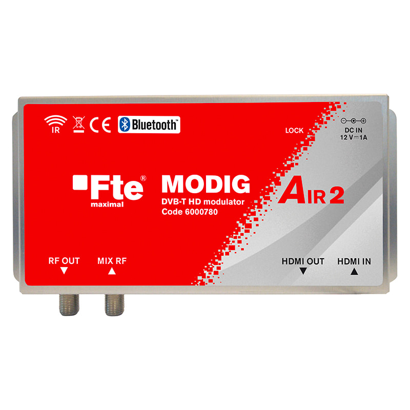 FTE MAXIMAL ITALIA S - FTEMODIGAIR2 MODIGAIR2 MOD. DVB-T HD BLUETOOTH + LOOP