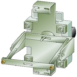 EATON - EAO107245 NZM1-XRAV COMANDO POSTERIORE NERO