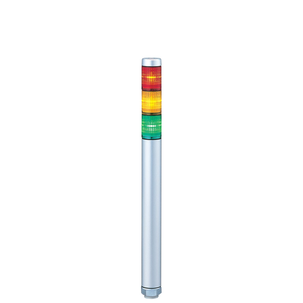 PATLITE EUROPE GMBH PMHMP-302C-RYG Torretta 3 moduli, 24VDC, 30mm, fissaggio diretto, connettore M12, IP65