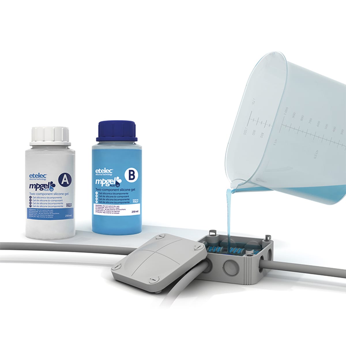 ETELEC ITALIA SPA ETLMP0050 GEL BICOMPONENTE ISOLANTE 500ML IN FLACO