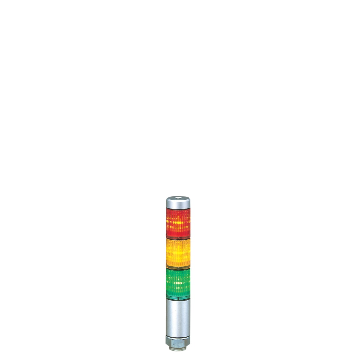 PATLITE EUROPE GMBH PMHMPS-302-RYG Torretta compatta, 3 moduli, 24VDC/AC, 30mm, fissaggio diretto, cavo, IP65