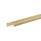 TEKNOMEGA SRL - TKGMRS1501 Morsettiera in ottone 9x6mm L.1000