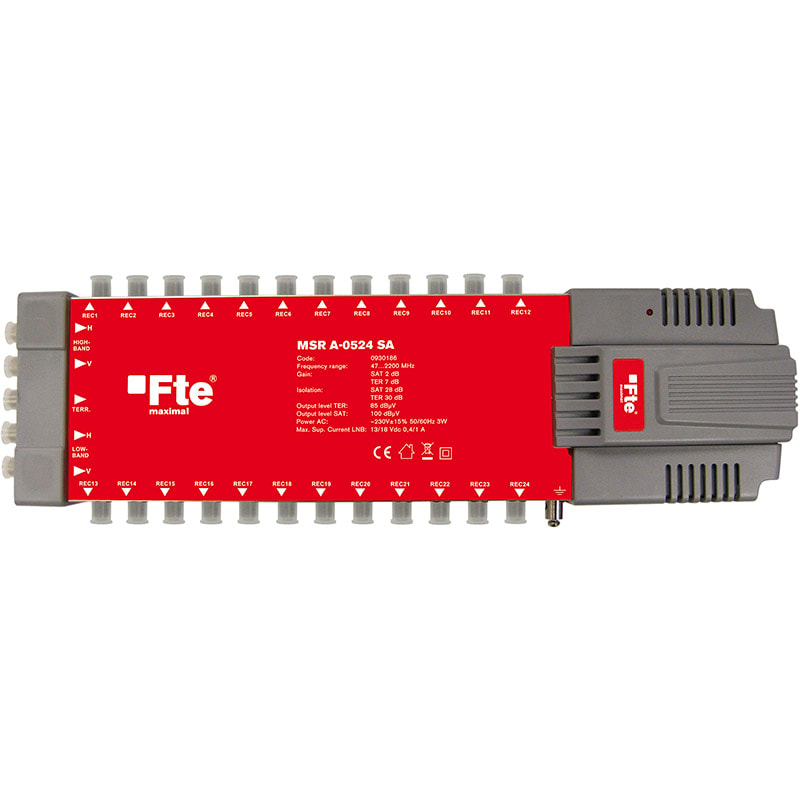 FTE MAXIMAL ITALIA S FTEMSRA0524SA MSRA0524 MULTISWITCH RADIALE 5 ING. 24 U