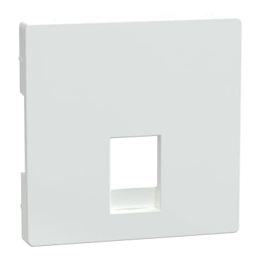 SCHNEIDER ELECTRIC - SNRMTN4215-6035 Central plate for RJ11 and RJ12 lotus white, System Design