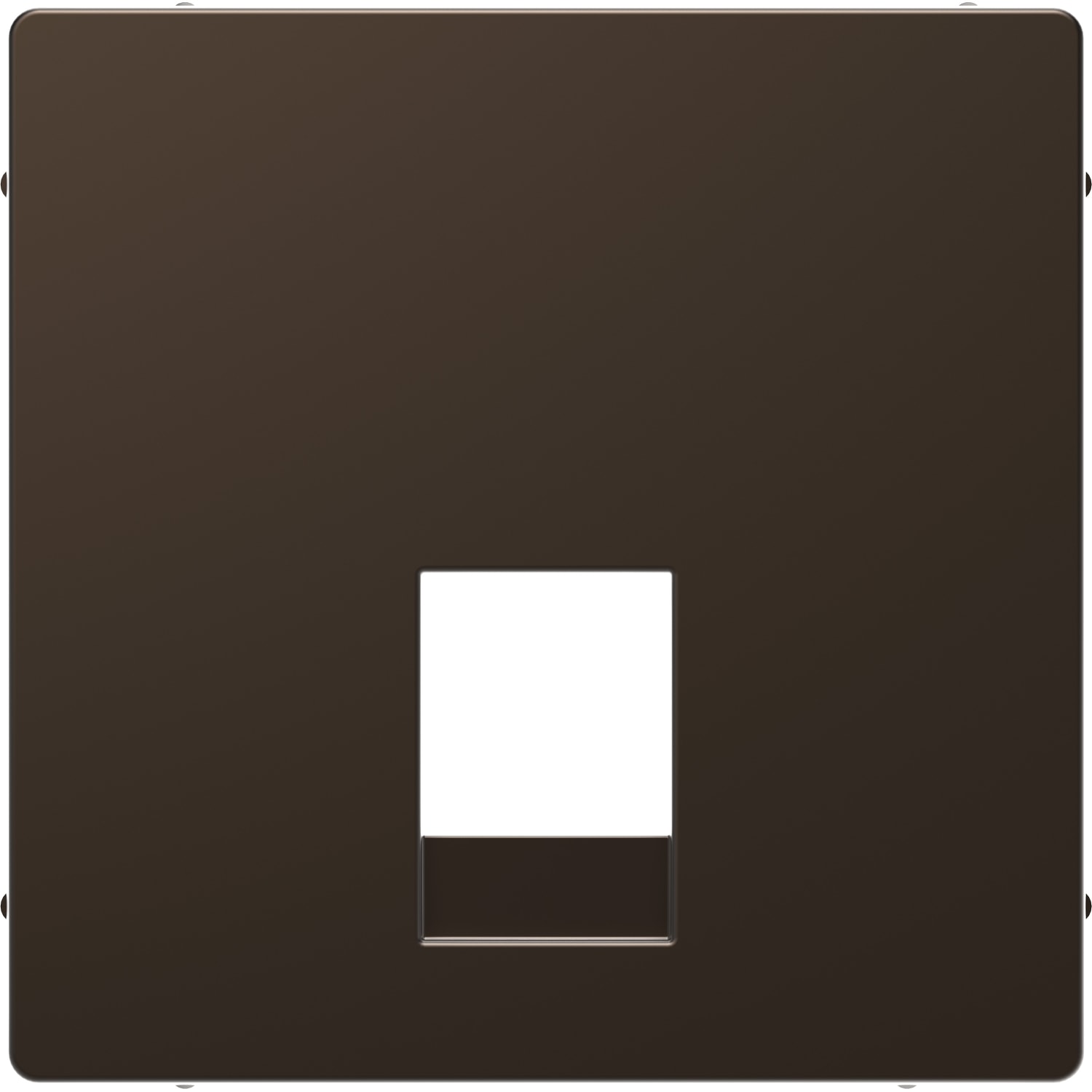 SCHNEIDER ELECTRIC - SNRMTN4215-6052 Placca ctl tel RJ11/RJ12, SysDes moc