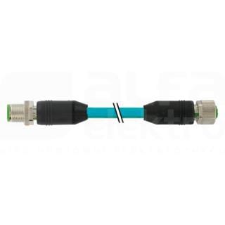 MURRELEKTRONIK SRL MUE770048571S4W0500 M12 MAS. 0? / M12 FEM. 0? 8P. SCHERMATO