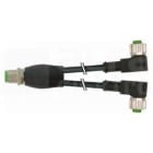 MURRELEKTRONIK SRL - MUE7000407416230200 M12 DISTRIBUTORE A Y / M12 FEM. 90?