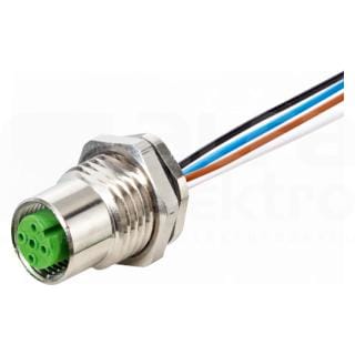 MURRELEKTRONIK SRL MUE7000191859790050 M12 FEM. A FLANGIA A-CODE ATT. POSTERIOR