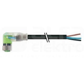 MURRELEKTRONIK SRL MUE7000081216200300 M8 FEM. 90? CON CAVO, LED
