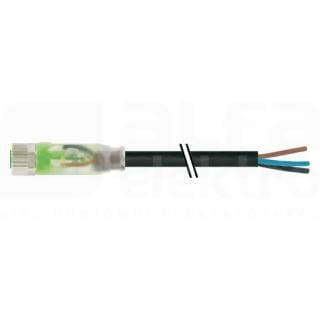 MURRELEKTRONIK SRL MUE7000081116300500 M8 FEM. 0? CON CAVO, LED