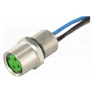 MURRELEKTRONIK SRL - MUE7000085719700100 M8 CONN. F. FLANGIA A-CODE ATT. POSTERI