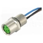 MURRELEKTRONIK SRL - MUE7000085819690020 M8 CONN. F. FLANGIA A-CODE ATT. POSTERI