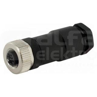 MURRELEKTRONIK SRL MUE7000129450000000 M12 FEM. 0? A CABLARE, MORSETTI A VITE