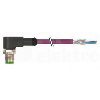 MURRELEKTRONIK SRL MUE7000131258030300 M12 MAS. 90? SCHERMATO CON CAVO