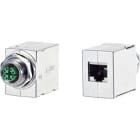 Metz MEZMWN811A415 SchrankdurchfA1/4hrung M12 RJ45gerade, X