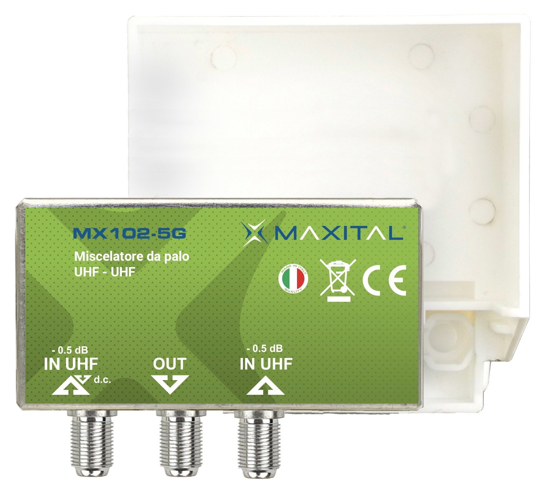 FTE MAXIMAL ITALIA S FTEMX102-5G MX102-5G MISCELATORE PALO 2 ING.UHF/UHF