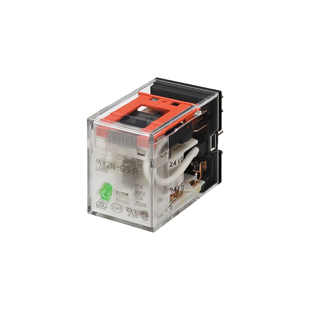 OMRON - OMRMY4GSDC12 REL MY-GS-R, 12VCC, 4PDT, 6A