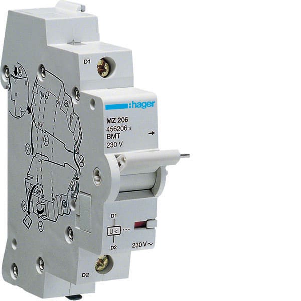 HAGER - HAGMZ206 Unterspannungsausloser 230V AC