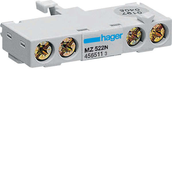 HAGER HAGMZ522N CONTATTO AUSILIARIO 1NA 1-2M