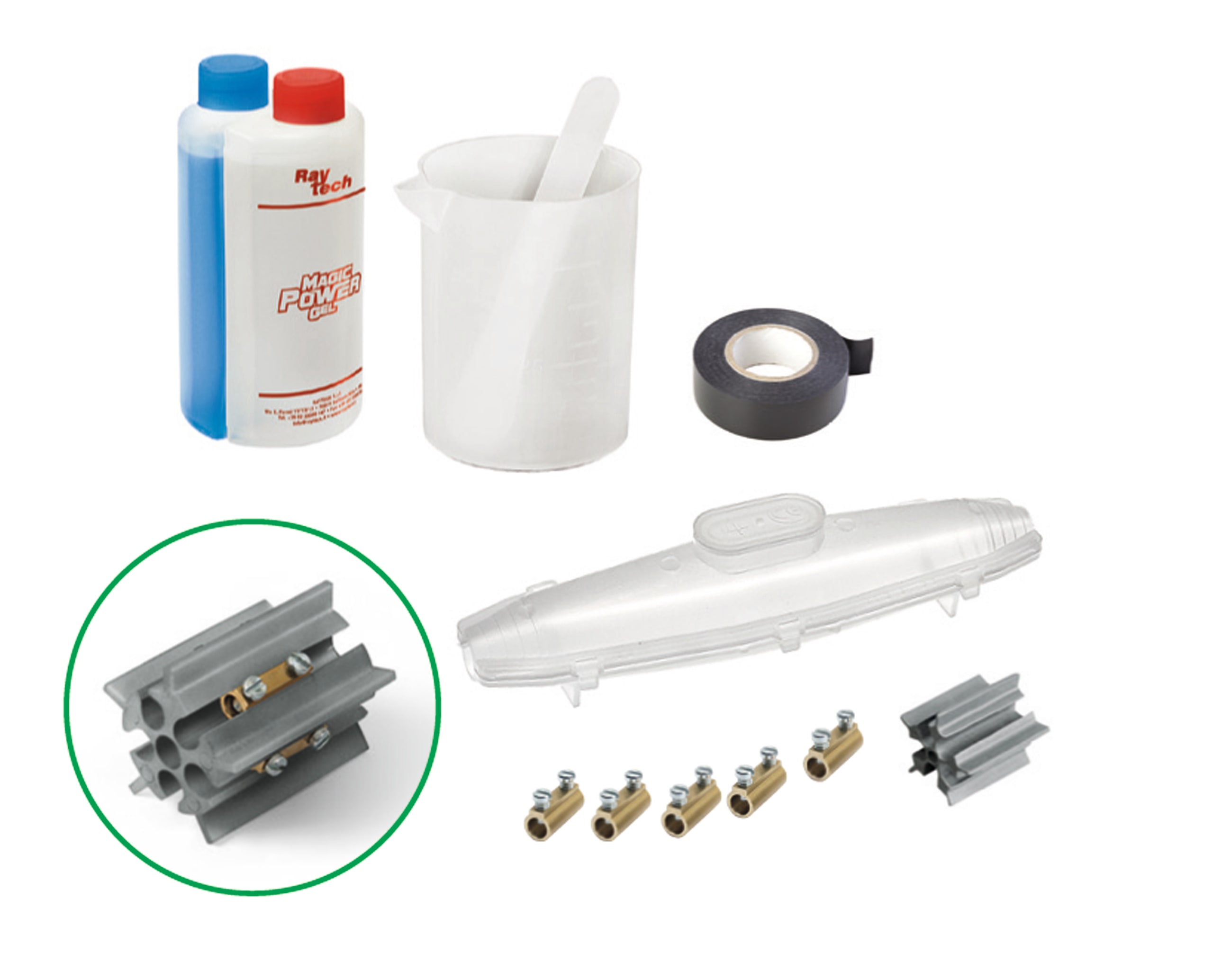 RAYTECH SRL RYTMPOWERJSPL16 MAGIC POWER JOINT SP L16 KIT GIUNTO CON