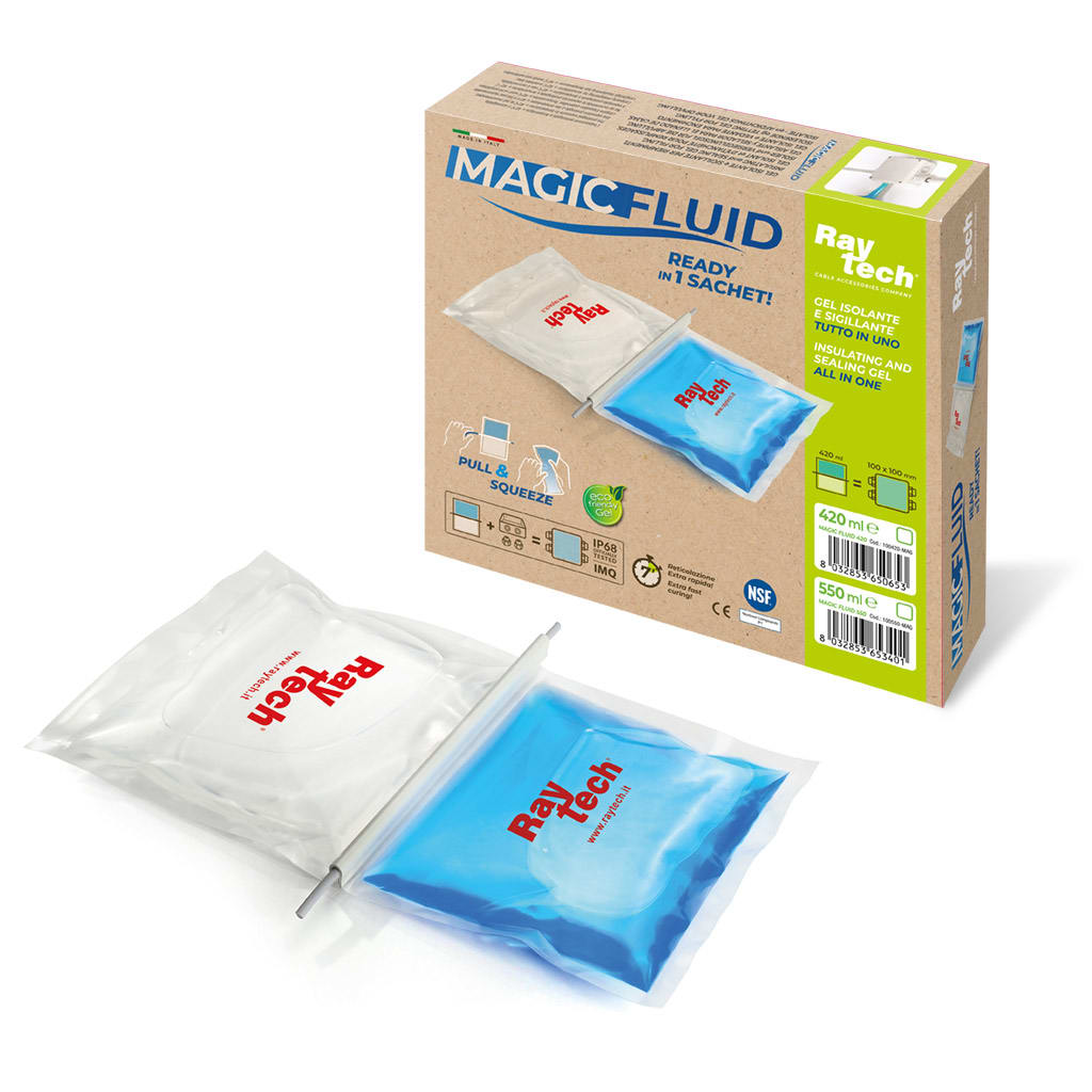 RAYTECH SRL - RYT100550-MAG MAGIC FLUID 550 FLUIDO ISOLANTE SIGILLAN