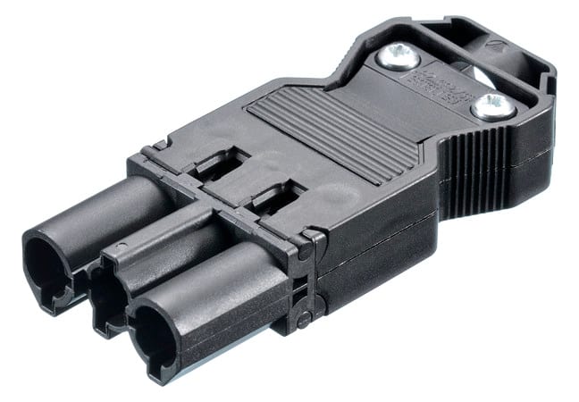 BACHMANN SALES GMBH HMA375.504 APPLIANCE PLUG ISV NERO