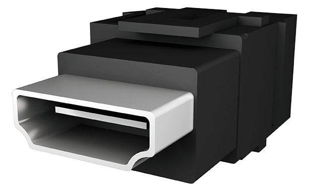 BACHMANN SALES GMBH HMA918.041 HDMI KEYSTONE MODULE PRESA PRESA NERO