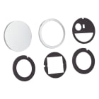 BACHMANN SALES GMBH - HMA926.100 SET COPERTURA PIX EFFETTO ACCIAIO INOX